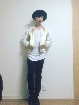 「MissMuch（ミスマッチ）のアイテム」を使った、MICHYさん（メンズ・178cm）の秋コーディネート