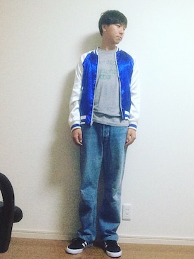 「MissMuch（ミスマッチ）のアイテム」を使った、MICHYさん（メンズ・178cm）の秋コーディネート