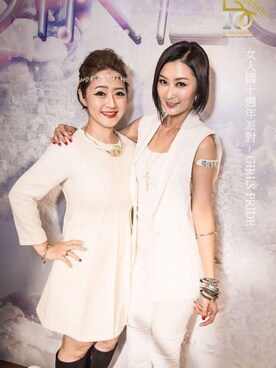 「MIXXO（ミッソ）のアイテム（ワンピース/ドレス）」を使った、濱小步Celine Cさん（レディース・160cm）の春コーディネート