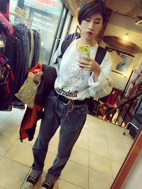 Kana Meguroさんの（Timberland | ティンバーランド）を使ったコーディネート