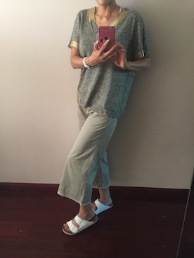 「Cotelac（コテラック）のアイテム」を使った、nyfashion1さん（レディース・173cm）の夏コーディネート