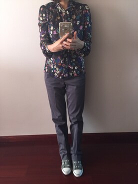 「PAUL&JOE（ポールアンドジョー）のアイテム（トップス）」を使った、nyfashion1さん（レディース・173cm）の冬コーディネート