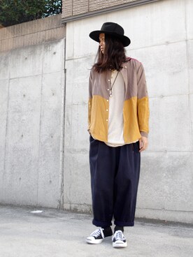 「 ハット」｜オギさん（メンズ・180cm）の冬コーディネート