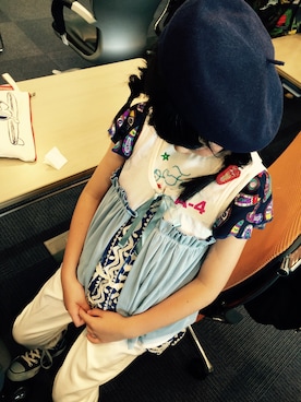 「BOOFOOWOO」｜himariさん（キッズ・136cm）の夏コーディネート