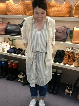 kumagaiさん（レディース・165cm）の夏コーディネート