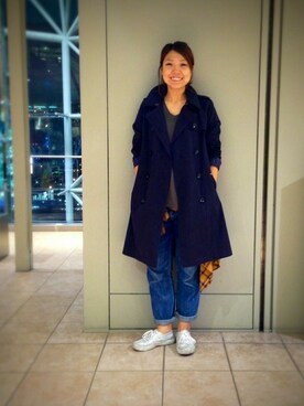 kumagaiさん（レディース・165cm）の秋コーディネート