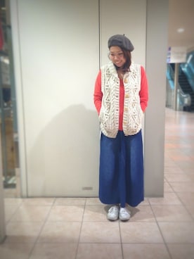 kumagaiさん（レディース・165cm）の秋コーディネート