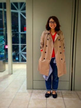 kumagaiさん（レディース・165cm）の秋コーディネート