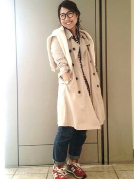 kumagaiさん（レディース・165cm）の春コーディネート