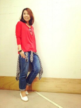 kumagaiさん（レディース・165cm）の春コーディネート