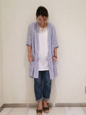 kumagaiさん（レディース・165cm）の夏コーディネート