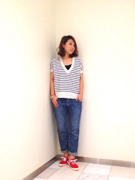 kumagaiさん（レディース・165cm）の夏コーディネート