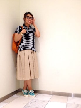 kumagaiさん（レディース・165cm）の夏コーディネート