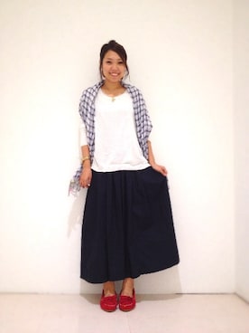 kumagaiさん（レディース・165cm）の夏コーディネート