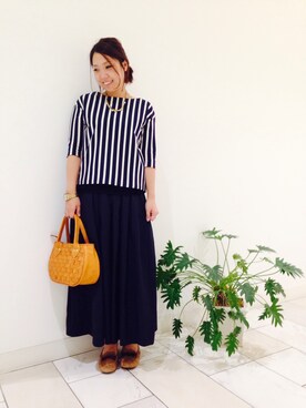 kumagaiさん（レディース・165cm）の夏コーディネート