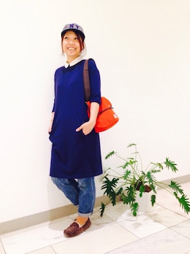 kumagaiさん（レディース・165cm）の夏コーディネート