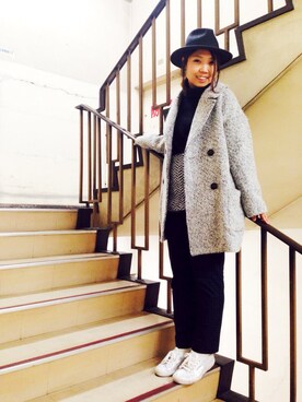 kumagaiさん（レディース・165cm）の冬コーディネート