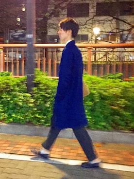 「SHAREEF（シャリーフ）のアイテム（バッグ）」を使った、t a r oさん（メンズ・176cm）の夏コーディネート