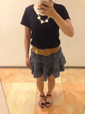 nさん（レディース・156cm）の夏コーディネート