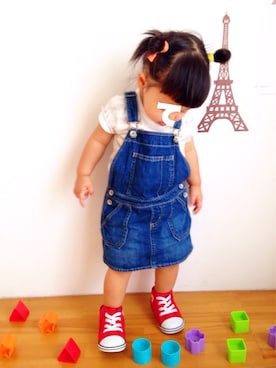 「babyGAP（babyGAP）のアイテム」を使った、teiccoさん（キッズ・80cm）の夏コーディネート