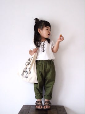 「ドラフトCO」｜teiccoさん（キッズ・90cm）の夏コーディネート