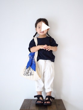 「アイテム（その他）」を使った、teiccoさん（キッズ・90cm）の夏コーディネート