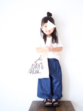 「アイテム（その他）」を使った、teiccoさん（キッズ・90cm）の夏コーディネート