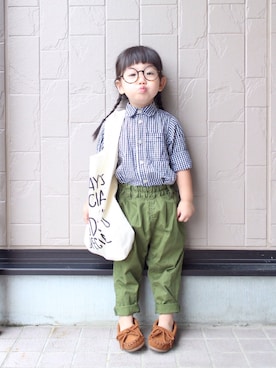 「MARKEY'S（マーキーズ）のアイテム」を使った、teiccoさん（キッズ・90cm）の夏コーディネート