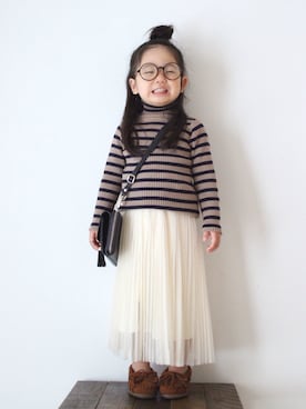 「アイテム（その他）」を使った、teiccoさん（キッズ・90cm）の秋コーディネート