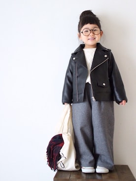 「Right-on（ライトオン）のアイテム」を使った、teiccoさん（キッズ・90cm）の秋コーディネート