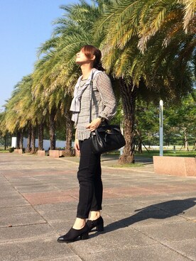 「mulberry」｜RINA•RINAさん（レディース・158cm）の冬コーディネート