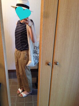 hiromiさん（レディース・161cm）の夏コーディネート