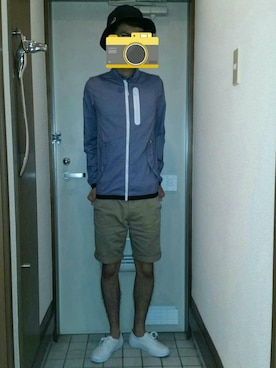 「fragment design（フラグメントデザイン）のアイテム（ジャケット/アウター）」を使った、ノディーさん（メンズ・174cm）の春コーディネート