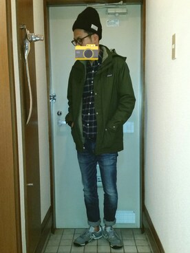「アイテム（その他アウター）」を使った、ノディーさん（メンズ・174cm・20代）の秋コーディネート