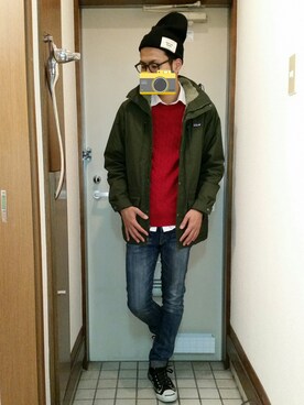 「アイテム（その他アウター）」を使った、ノディーさん（メンズ・174cm・20代）の冬コーディネート