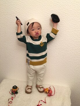 iyori2015さん（キッズ・80cm）の秋コーディネート