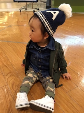 iyori2015さん（キッズ・80cm）の秋コーディネート