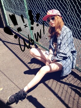 「JOY RICH 」｜CHIHOさん（レディース・161cm）の春コーディネート