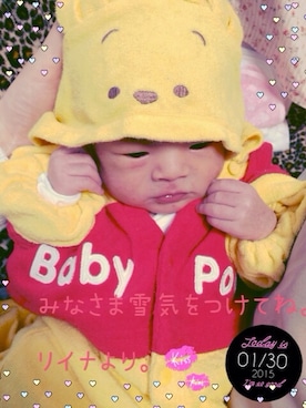 「フード」｜Ayako kobariさん（レディース・50cm）の冬コーディネート