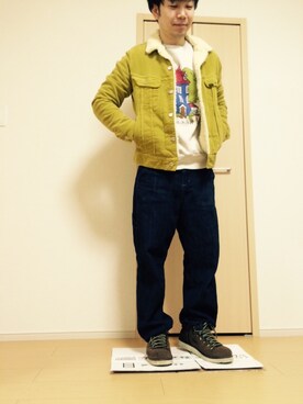 「そらまち」｜TOMさん（メンズ・160cm）の秋コーディネート