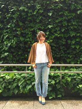 uchiyamaさん（レディース・159cm）の春コーディネート