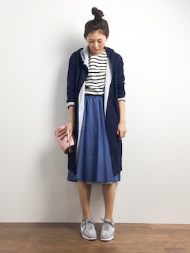 m.yさん（レディース・165cm）の春コーディネート