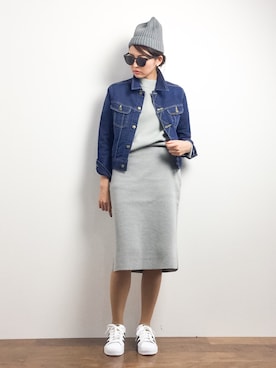 m.yさん（レディース・165cm）の春コーディネート