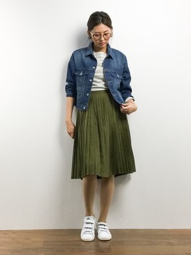 m.yさん（レディース・165cm）の春コーディネート