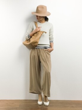 m.yさん（レディース・165cm）の春コーディネート