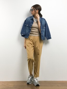 m.yさん（レディース・165cm）の春コーディネート