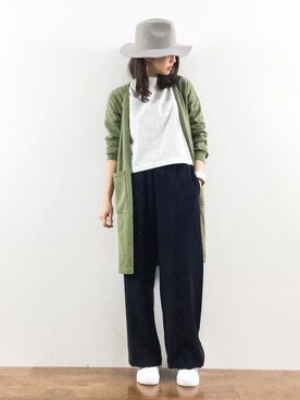 m.yさん（レディース・165cm）の春コーディネート