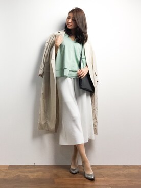 m.yさん（レディース・165cm）の春コーディネート