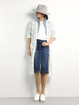 m.yさん（レディース・165cm）の春コーディネート