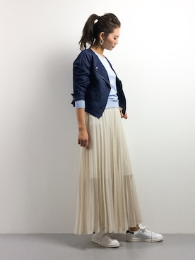 m.yさん（レディース・165cm）の春コーディネート